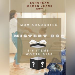 $110 Worth Mystery Box - Women Jeans & Girl Clothing